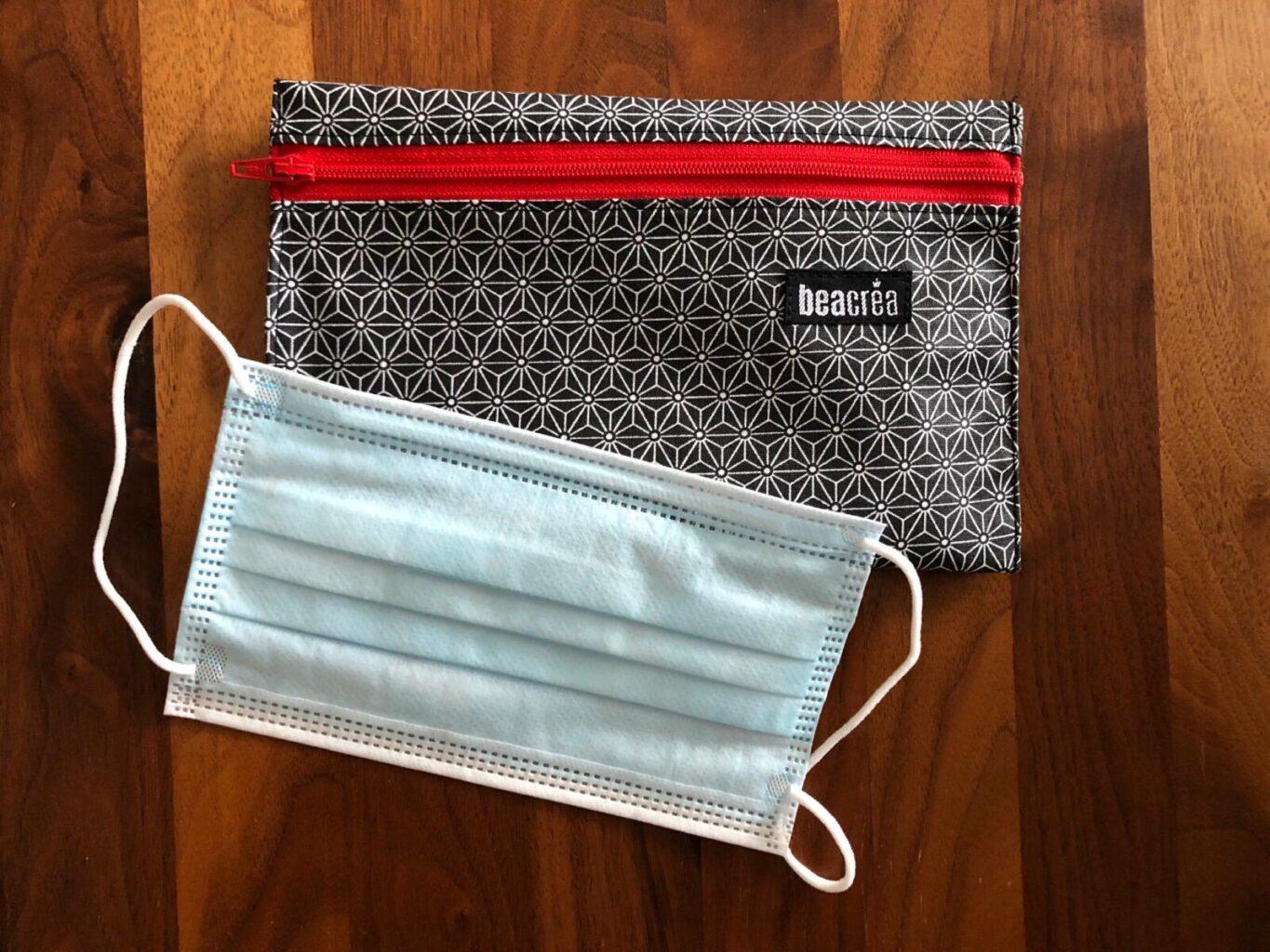 Unique Mask Pouch by BeaCrea Design