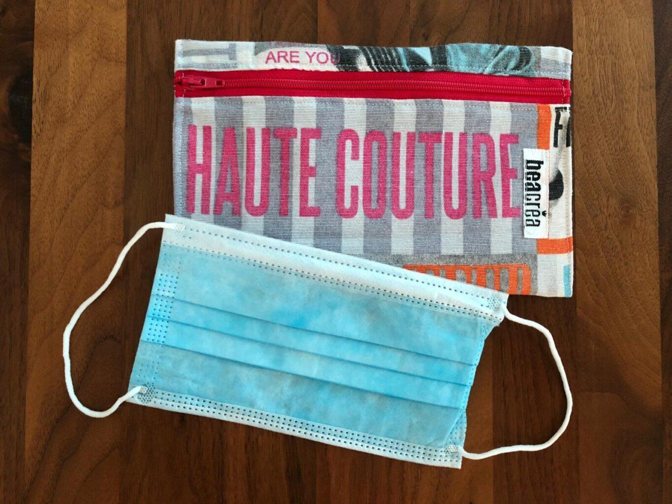 Unique Mask Pouch by BeaCrea Design