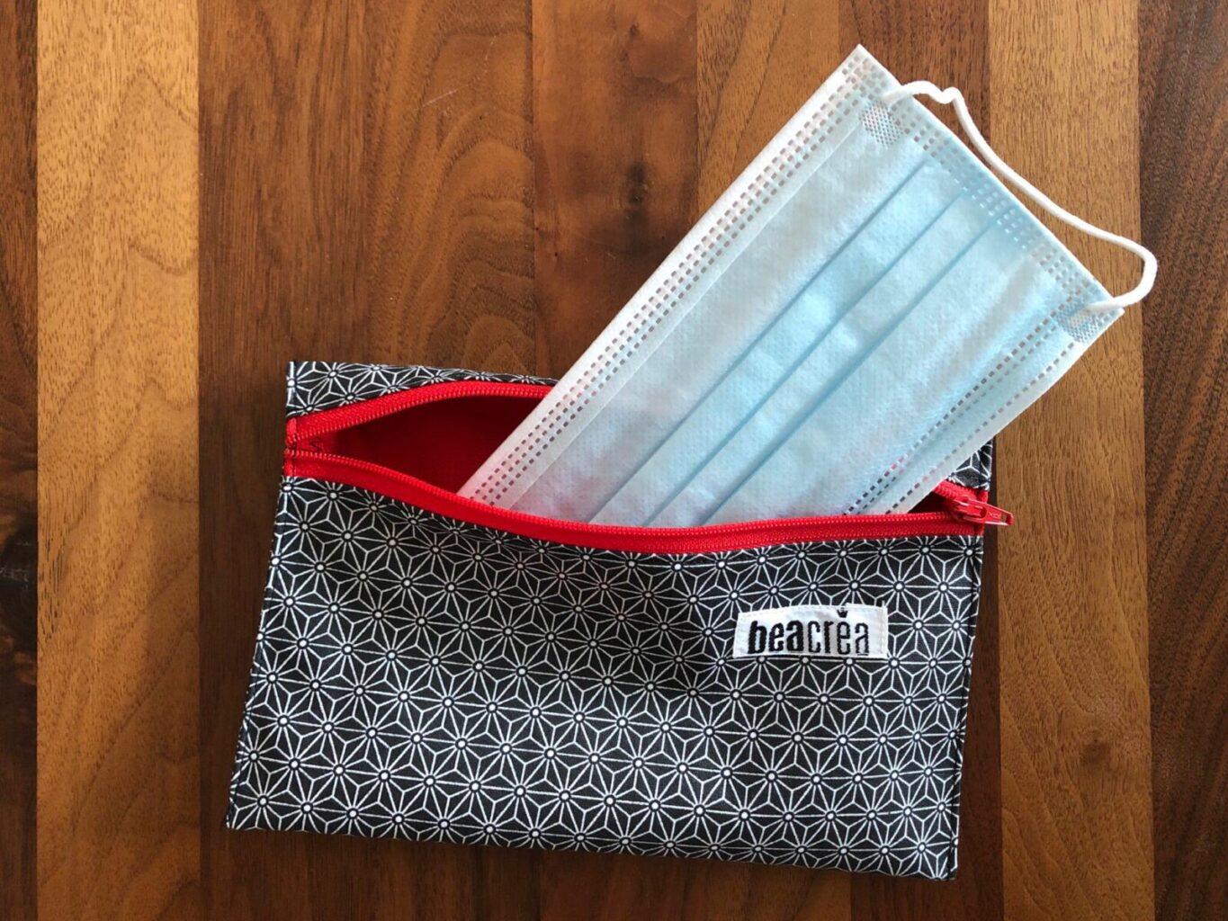 Unique Mask Pouch by BeaCrea Design