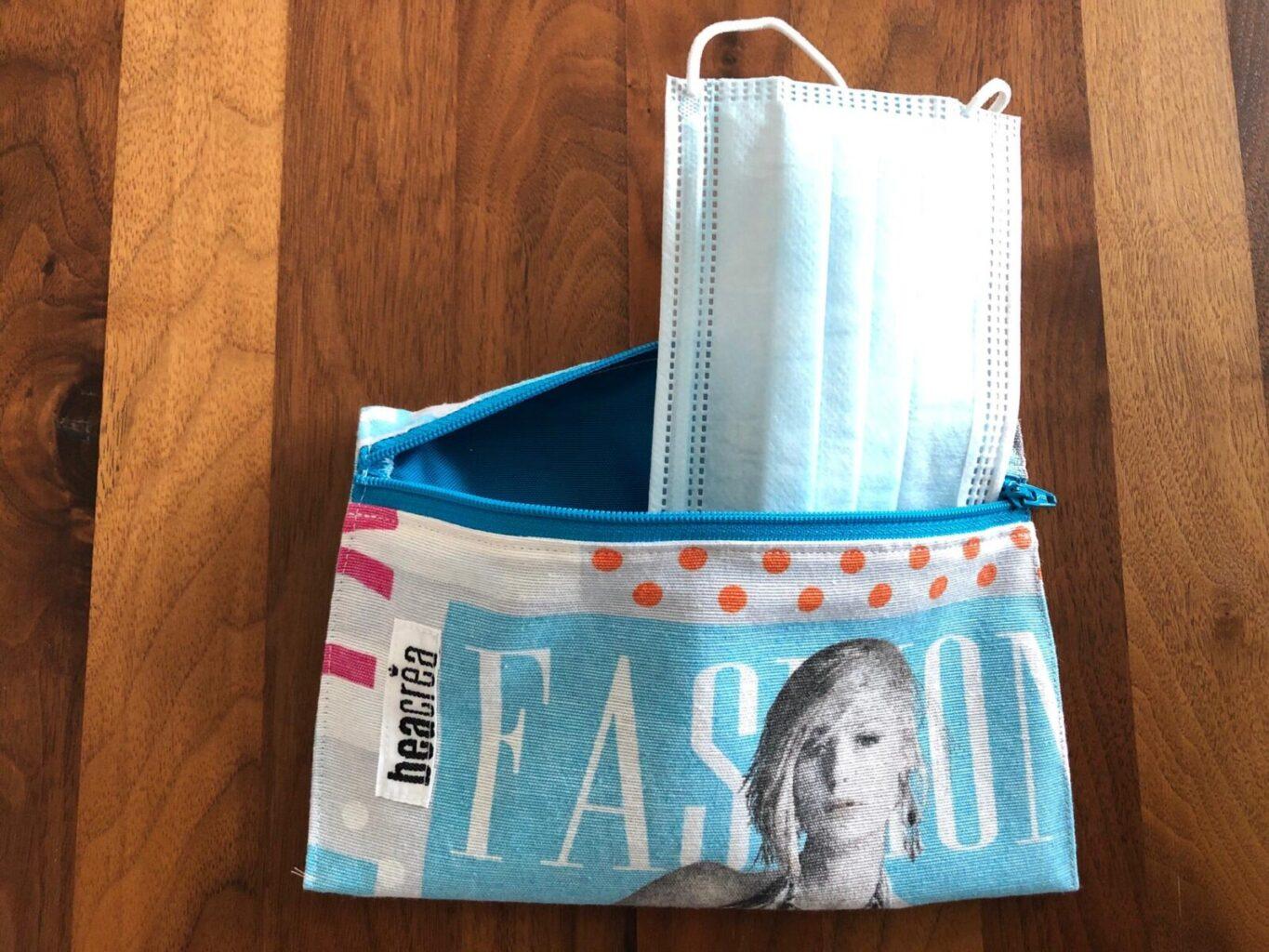Unique Mask Pouch by BeaCrea Design