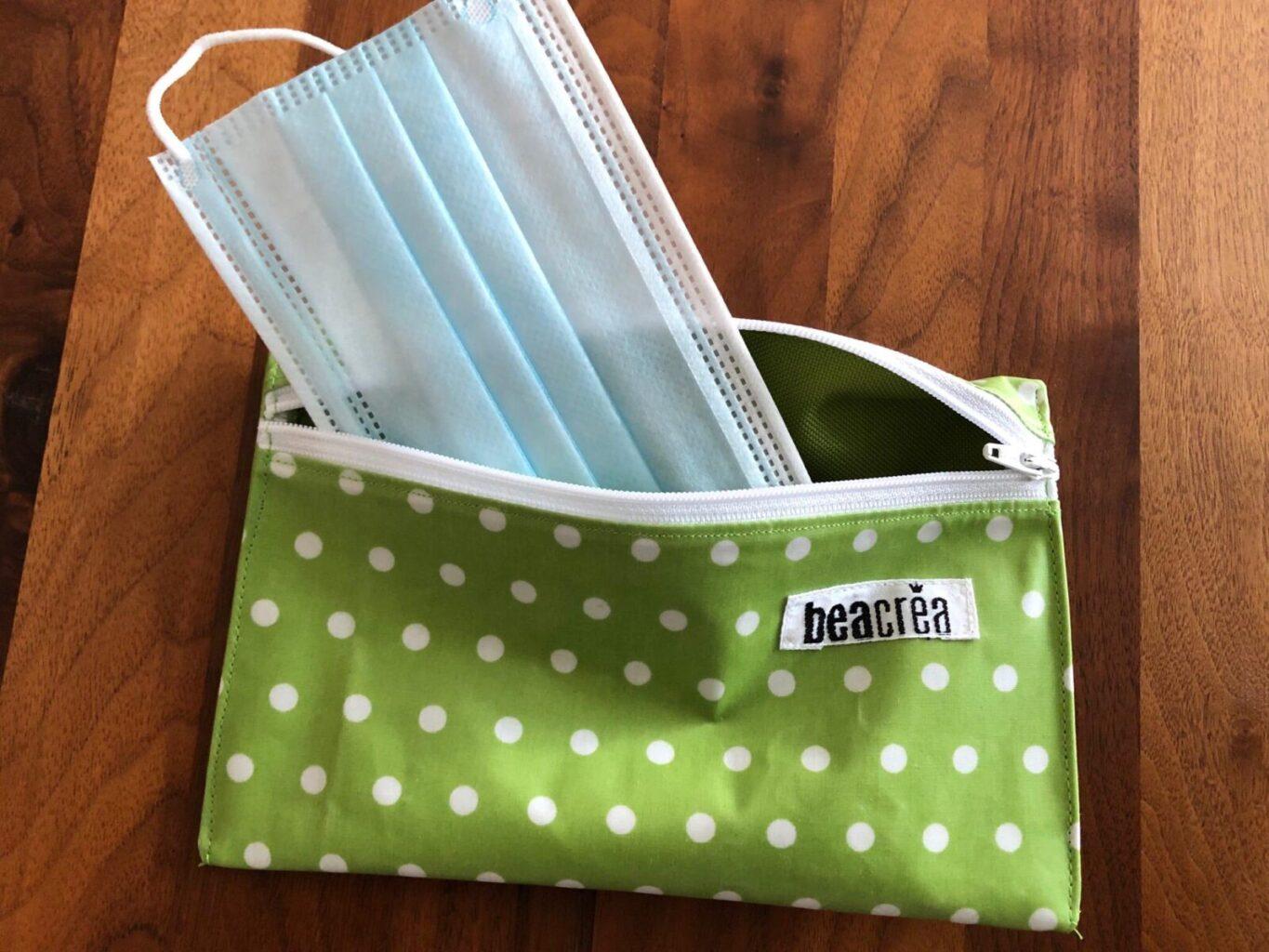 Unique Mask Pouch by BeaCrea Design