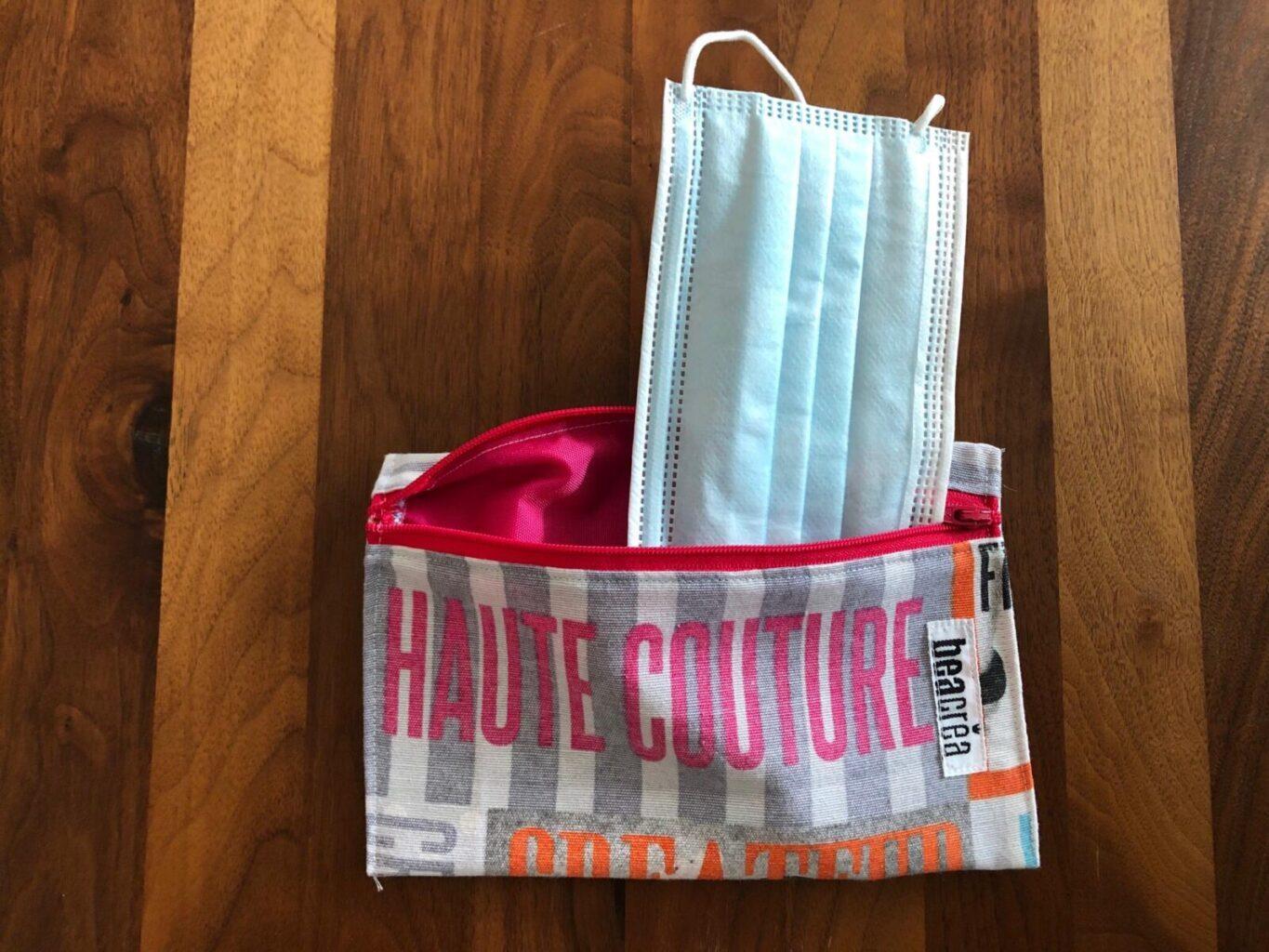 Unique Mask Pouch by BeaCrea Design