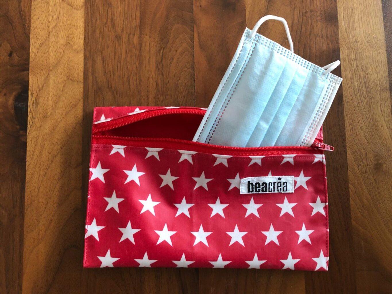 Unique Mask Pouch by BeaCrea Design