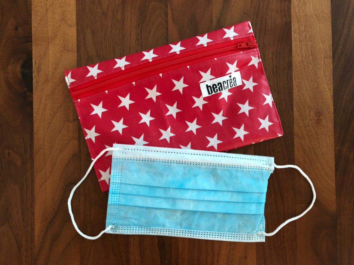 Unique Mask Pouch by BeaCrea Design